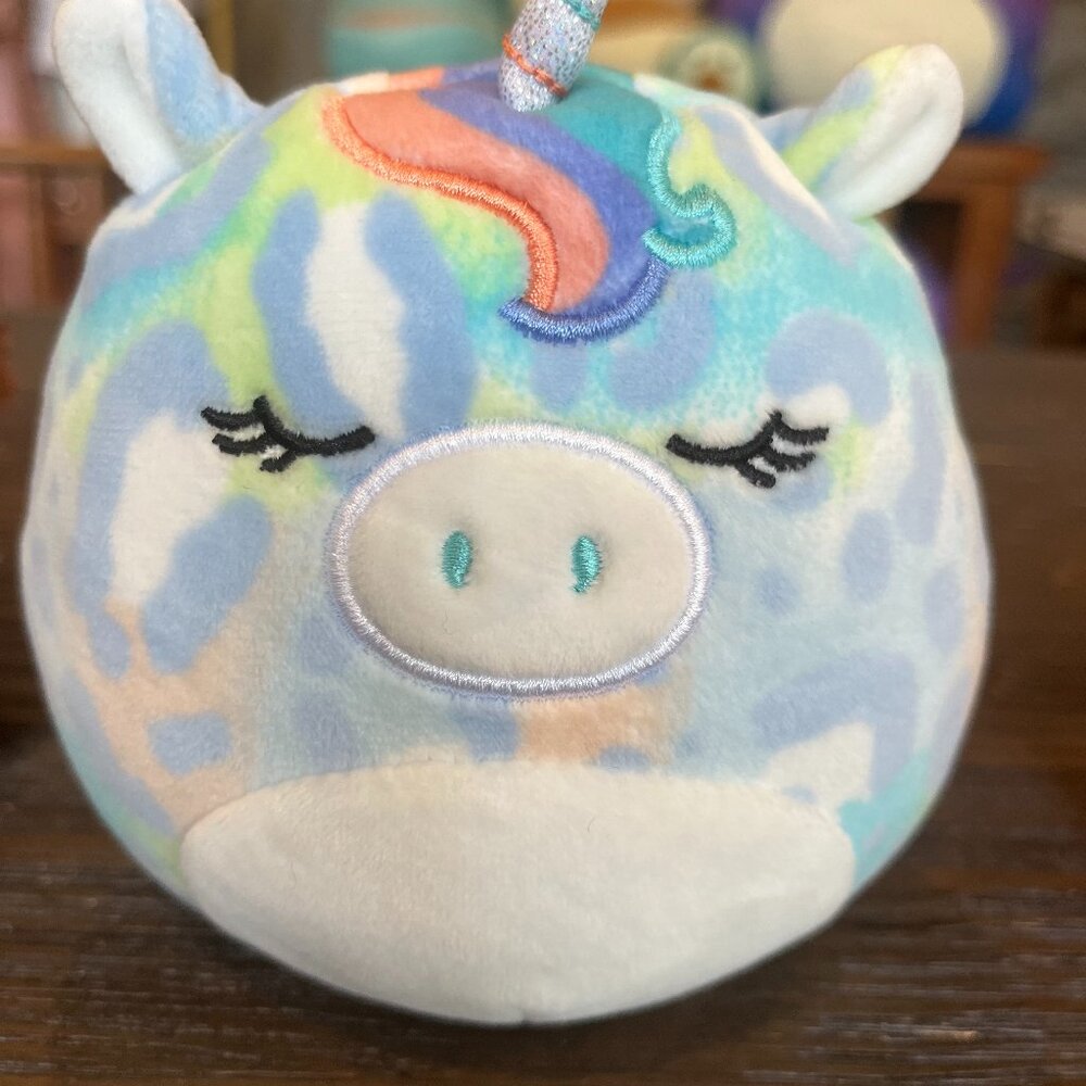 Leopard Print Unicorn Squishmallow